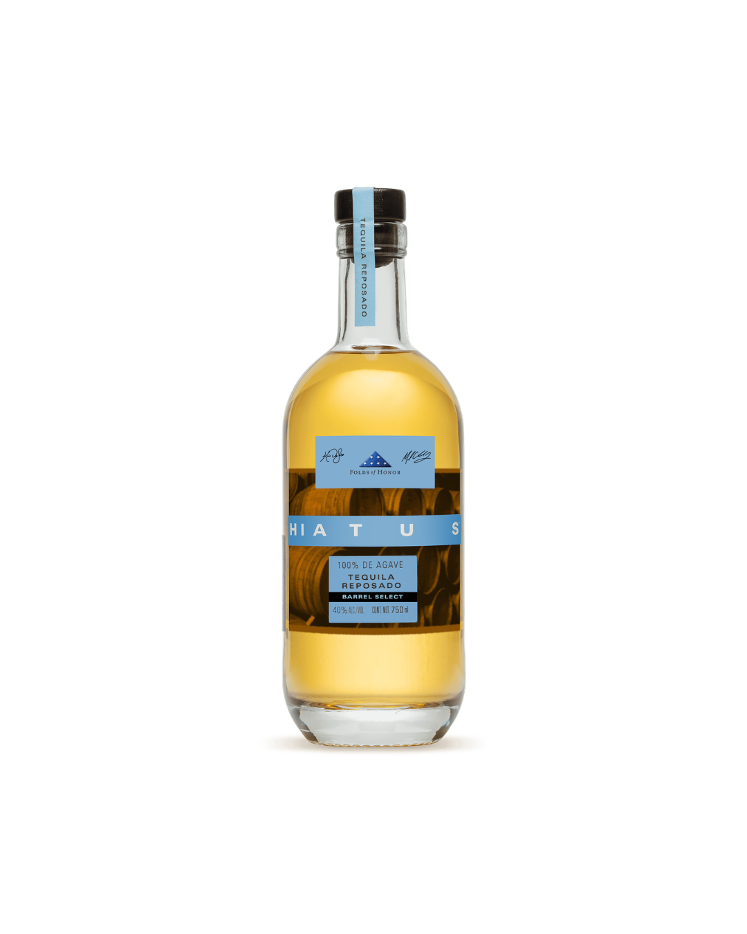 Hiatus Tequila Reposado Folds of Honor Single Barrel Select