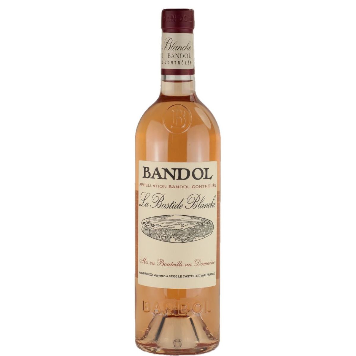 LA BASTIDE BLANCHE 2023 BANDOL ROSE