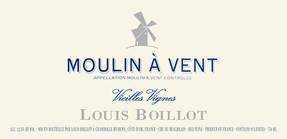 2022 Domaine Louis Boillot Moulin-a-Vent Vieilles Vignes