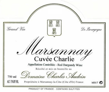 2020 Domaine Charles Audoin Marsannay Blanc