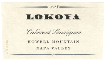 2018 Lokoya Howell Mountain Cabernet Sauvignon